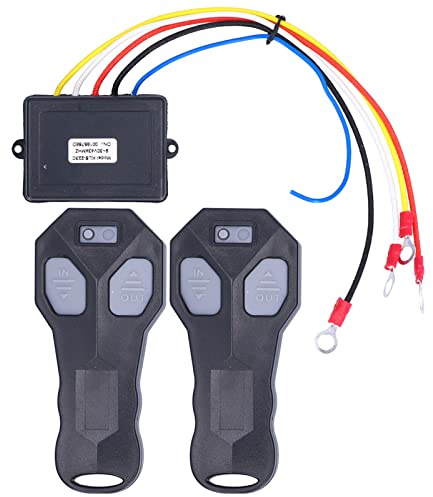 Wireless Winch Remote Control Electric Replacement for ATV Truck Universal 2pcs
