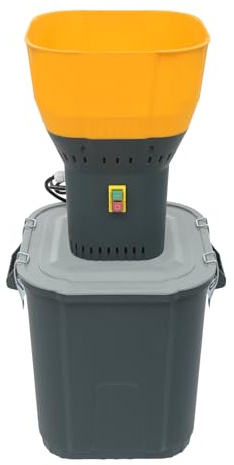 banborba Molinillo de cereales eléctrico, 19000 rpm, molinillo eléctrico con 5 tamaños, molinillo eléctrico para granos, maíz y trigo, 1300 W, 45 L