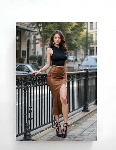 Genérico FOTOLIIENZO - Cuadro personalizado con foto, Lienzo sobre bastidor de madera – Lienzo 90 cm X 60 cm, opción de impresión en horizontal y vertical