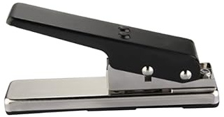 Gitarrenplektrum Stanze aus Aluminium für Selbstgemacht, Dünne Platten | Einfache Bedienung, Individuelle Plektren Herstellen, Ersatzstücke Anfertigen, für Bastelprojekte und Zubehör