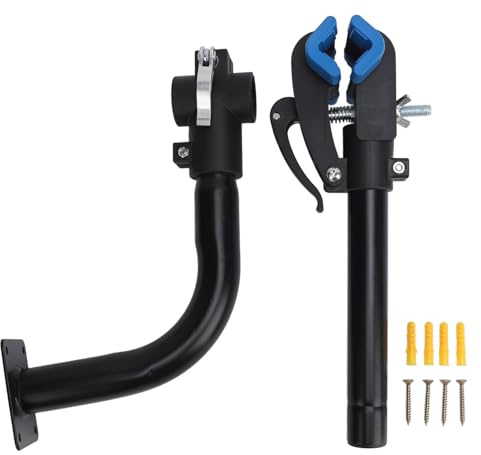 Jwthee Reparaturständer der Wandmontage Fahrrad, Fahrradreparaturständer verstellbarer Fahrrad Arbeitsständer für Road Mountainbikes