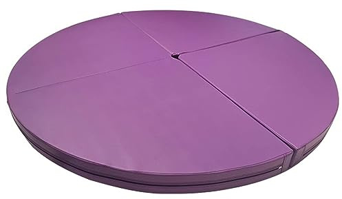 Wide Pole Crash Mat, Pole Dance Mat, Fitness Gymnastic Yoga Safety Protection Pad, Foldable Shock Absorption Round Pole Dance Crash Mat