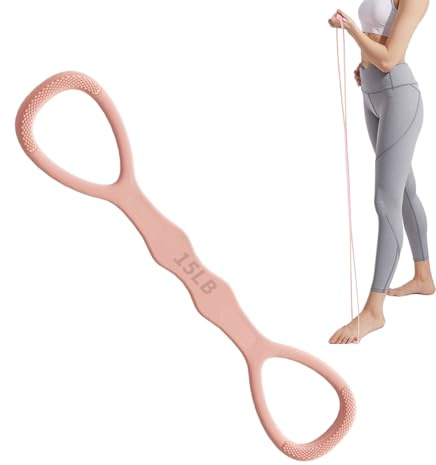 Bandas de resistencia, cuerdas elásticas para entrenar la espalda, banda de resistencia de fitness de forma octava - para gimnasio, hogar, brazo, hombro, espalda, pierna, cuerpo, yoga, pilates
