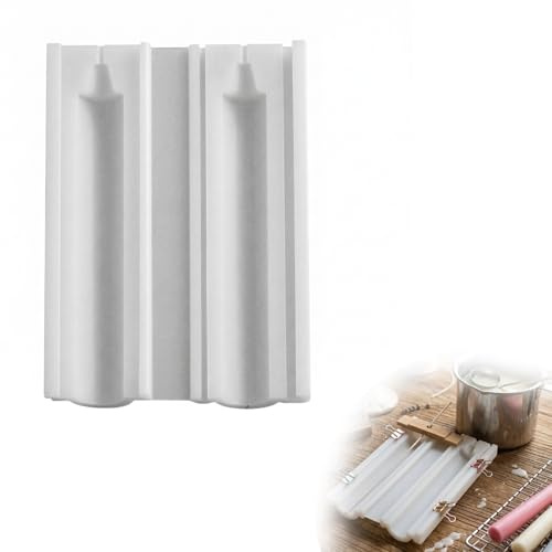 wilcractk Kerzenform Zum Gießen Silikonform Flexibles Hochwertiges Silikon Für DIY Kerzen Basteln Kreatives Handwerkszubehör Für Zuhause Und Werkstatt