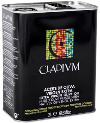 CLADIVM | Aceite de Oliva Virgen Extra Picual - Lata de 2 Litros