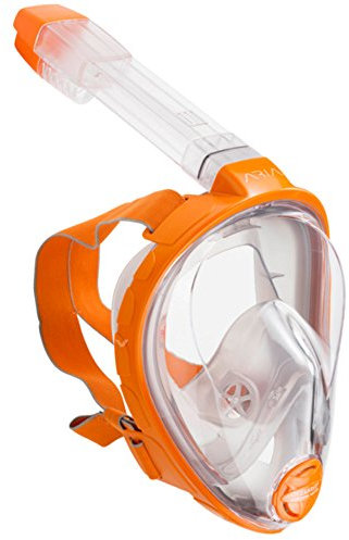 Cressi - Aria Vollgesichts-Schnorchelmaske mit Trockenschnorchel und Antifog-Automatic, für Erwachsene, SNORKELING_SET