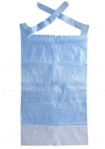 Einweg-Lätzchen für Erwachsene, mit Tasche, 36 x 66 cm, 125u