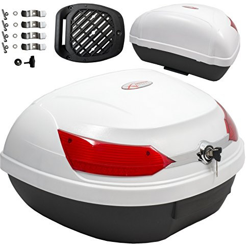 A-Pro Top Case Box 46 LT Universal Quick Rlease Motorcycle Scooter Luggage Quad