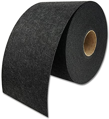 PerfectHD Zaunsichtschutz - Sichtschutz Rolle - Sichtschutzstreifen für Doppelstabmattenzaun - Uni - Milano Anthrazit - 26 m Rolle - 19 cm breit