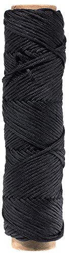 Tarred Twine Bank Line - (250 LB Break Strength, 100 Feet) - 100% Nylon Fiber
