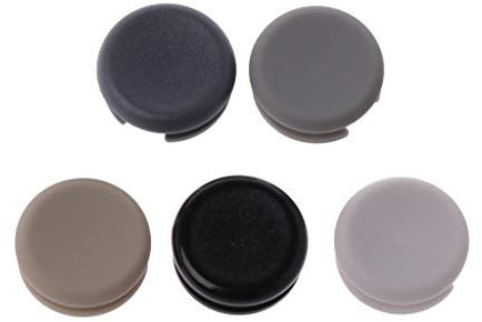 Lamdoo 5 Pièces/Ensemble Remplacer en Plastique 3D Analogique Contrôleur Bâton Cap 3D Joystick Cap Couvercle Bouton pour 3DS 3DSLL 3DS XL