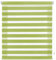 Blindecor Indus Sensa attrezzi | Tenda a rullo a doppio strato senza perforazione | Colore Pistacchio 37 x 180 cm (Larghezza x Altezza) | Dimensioni del tessuto 34 x 175 cm