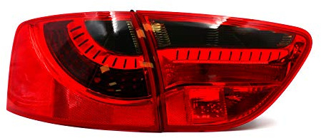 Finest Folia Rückleuchten Folie Set Aufkleber Tönungsfolie Heckleuchten Passgenau zugeschnitten für Rückleuchte Selbstklebend Kfz Auto Zubehör (Dark Grey, C052 ST Kombi)