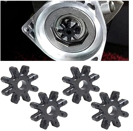 JNNJ 4 Pièces Raccords Flexibles Pour Colonne Direction 563152K000FFF, Coupleurs De Direction Pour Moteur De Colonne De Direction, Coupleur Colonne Moteur Accessoires Voiture, Tampon En Plastique