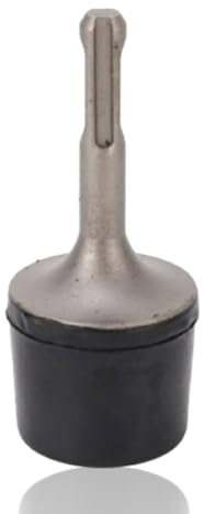 Marteau électrique En Caoutchouc, Marteau électrique En Caoutchouc à Tige Ronde, Perceuse électrique, Accessoire D'outil électrique Pour la Pose De Carrelage En Céramique, le Camping, le Sol, les Piqu