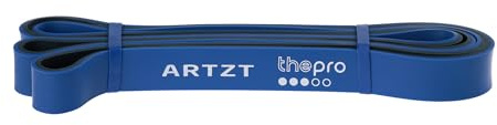 ARTZT thepro Power Band | Terrabänder für Fitness & Gymnastik | 5 Stärken Fitnessband | Widerstandsbänder Fitnessbänder | Flexband für Krafttraining, Stretching, Reha | Loop Band 208cm