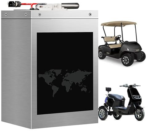 FREEDOH Batería de Motocicleta de 72V Batería de fosfato de Hierro y Litio de 60V Batería de Litio de 48V Batería de ciclomotor de 30AH, 35AH, 45AH y 58AH para Motor de 50-4200W,60v35ah