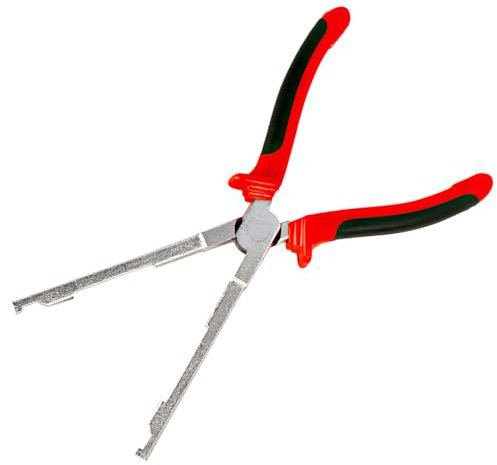 240 mm Pinza per Candele di Accensione, Facile da Usare, Design con Ampia Apertura, Pinza per Rimuovere il Connettore Candelette, per la Riparazione di Motori Diesel (Argento)