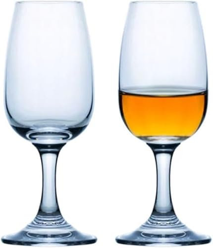 Bicchieri Bicchieri da Vino Classici Bicchieri da Cocktail in Vetro Cristallo Bicchiere da Whisky a Stelo Lungo 135 ml/4,6 Once Bicchiere Birra