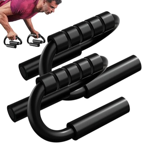 Barras para flexiones, mangos para flexiones – Barras Pushup antideslizantes | Mango de espuma gruesa antideslizante, soportes para Push Up con estructura robusta única, asas para Push Up para