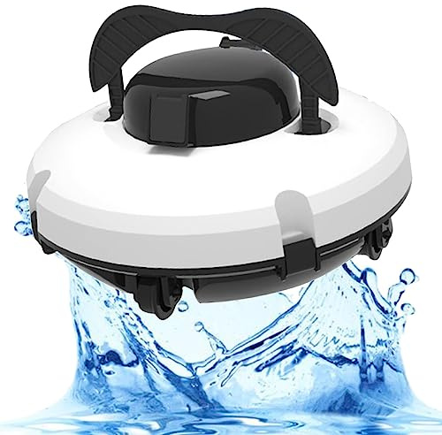 LSyySy Swimming pool hoover,rechargeable automatic pool cleaning robot,wireless intelligent cleaning underwater cleaning suction unit