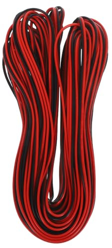 YARNOW Tinned Copper Core Landscape Lighting Wire Flexible Speaker Cable for LED Strip Lights and Audio Systems Durable Wear Resistant Extension Cord for Theater and Home Decor