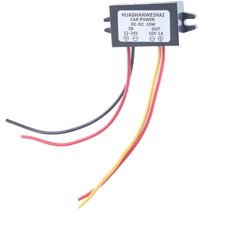 Laikoutd 12V 24V To 10V 1A Converters Waterproof Voltages Module Buckk Converters Voltages Regulator Step-Down