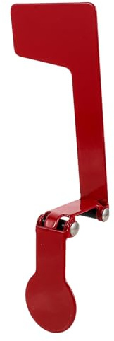TOYANDONA Metal Mailbox Flag Replacement Foldable Red Stainless Steel Flag for Wood and Stone Mailboxes Accessory for Postal Carrier Alerts