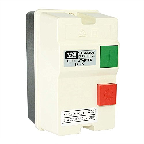 Big Horn 18823 1-Phase, 220-240-Volt, 3-HP, 18-26-Amp Magnetic Switch - CSA Approved
