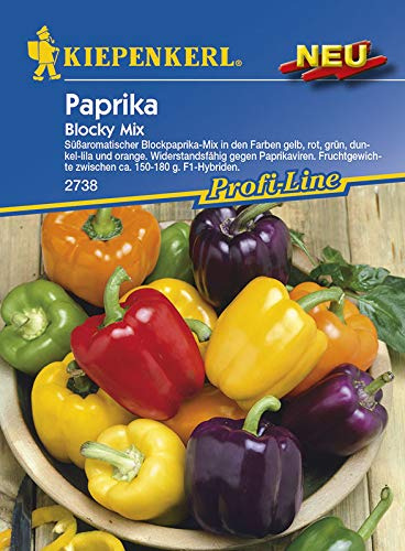 Paprika blocky Mix F1