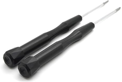 ebuyerfix Precision Philips Ph00+P000 Cross Head Screwdriver Set for Glasses Phone Laptop Computer Repair Tools 2PCS