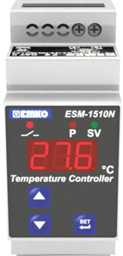 Unbekannt -Punkt-Regler Temperaturregler Pt100-50 bis 400 Degree C Relais 5A ESM-1510.5.11.0.1/00.00/2.0.0.
