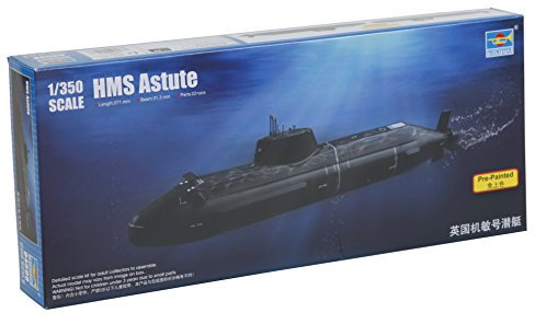 Trumpeter 1:350 - HMS Astute Submarine