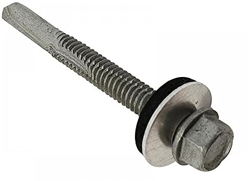 TechFast Heavy Duty Sheet to Steel Roofing Screws | 5.5 x 50mm | Elementech | Box 100