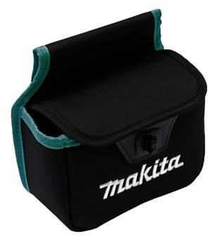 Makita 199297-7 Akku-Tasche für die Befestigung am Gürtel, Platz für bis zu 2 Akkus, 170 x 70 x 110 mm (LxBxH)