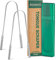 Limpiador de Lengua de acero inoxidable – Raspador Lengua para adultos curar mal aliento, Limpiadores de lengua más frescos en segundos (2 unidades) (U-shaped scrape), RONAVO
