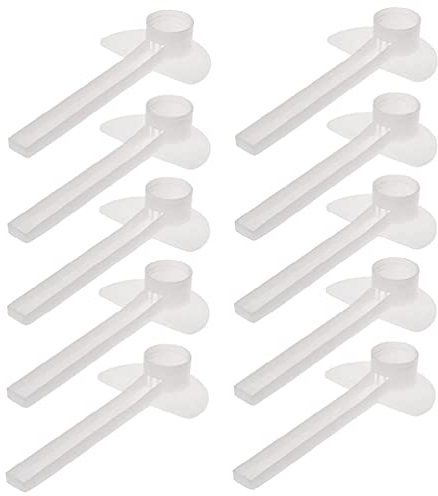 Yushu - 10 x Bienen-Futterspender für Wassertrinke, Imkerei-Werkzeug, Bienenstock-Wasserspender aus Kunststoff, für Bienenstöcke, Tür-Futterstation, Bienen-Wasserspender, für Bauernhof, Haus, Garten.