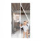 JIANJIAO Zanzariera Magnetica per Porte 70x220cm, Zanzariera Porta Tenda Chiusura Automatica Traspirante Zanzariere Anti Zanzare Insetti, per Porta Finestra Balcone Soggiorno,Bianco