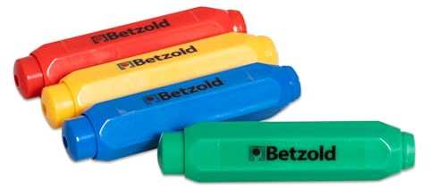 Betzold Magnetische Kreidehalter 4er-Set, Tafel-Ausstattung | Tafelzubehör, Schule