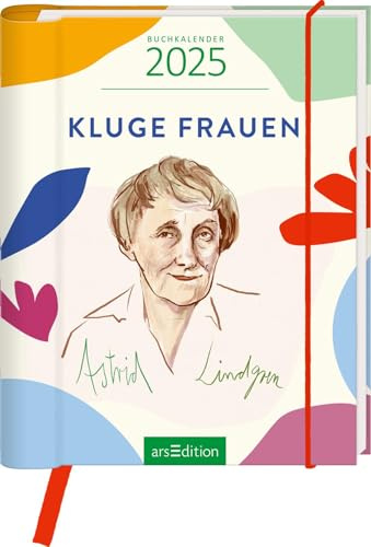 Taschenkalender Kluge Frauen 2025: Handlicher Buchkalender 2025 mit Wochenkalendarium