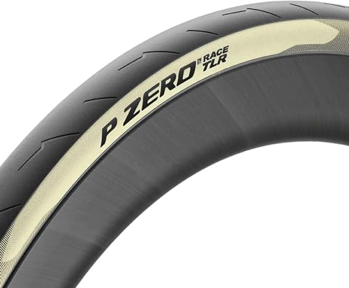 Pirelli P Zero Race TLR Performance Bike Tire - Color Edition, Lightweight, Road/Race Tubeless Ready Clincher, Speed & Grip, Superior Puncture Protect, (1) Tire, 3 Color Label Options / 700c Sizes