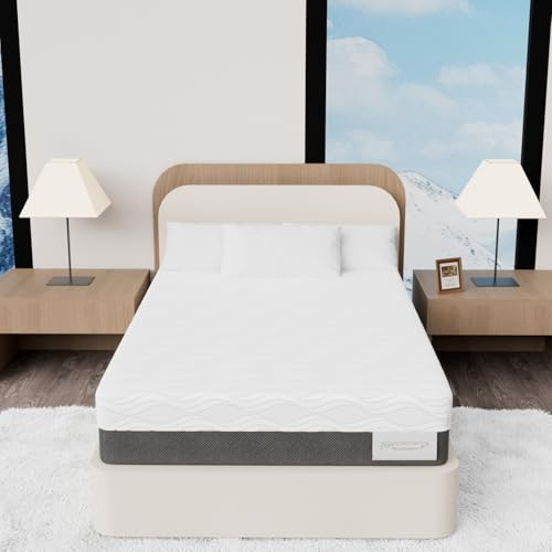 Memory Matratzen Matratze 120x200cm H3, 7-Zonen Memorymatratze 26 cm Höhe, Kaltschaummatratze H2/H3 Härtegrad, Premium Matratze für großes Doppelbett & Familien Schlafzimmer (120x200X26cm)