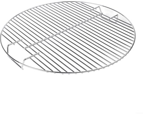 Griglia rotonda in acciaio inox per barbecue Weber a carbonella da 47 cm per ottenere prestazioni di cottura uniformi