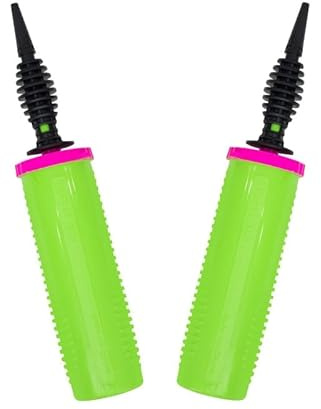 2 Pièces Pompe Ballon Sets, Gonfleur Ballon Anniversaire, Pompe À Ballon Manuelle, Pompe Ballon Anniversaire, Pompe A Air, convient pour la Mariage, décoration de fête, les ballons, le kit d'arche de