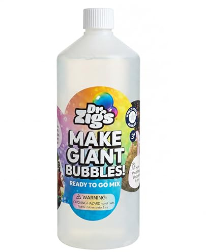 Dr Zigs Miscela Bolle di Sapone GIGANTI (1 Litre)