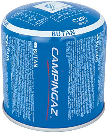 Campingaz C206 Pierceable Gas Cartridge (Pack of 3)