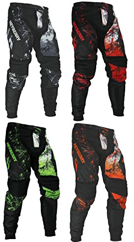 HEYBERRY Motocross Enduro Quad Hose schwarz weiß Gr. XL