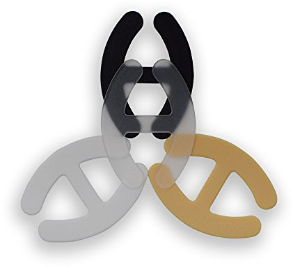 RAZOR Clips Bra Strap Clips Racer Back Conceal Straps Cleavage Control 0 Various Black,Beige,White,Clear1