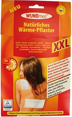 10 x Wundmed Wärme Pflaster XXL - 1 Stück (19 x 13 cm)