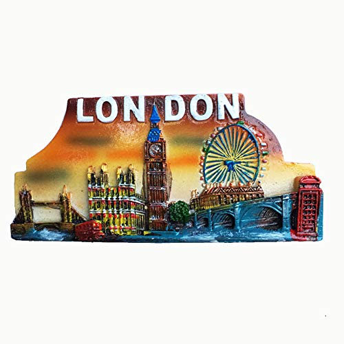 3D London UK Kühlschrank Magnet Home Küche Kühlschrank Dekoration Magnetic Sticker England Travel Souvenir Geschenk
